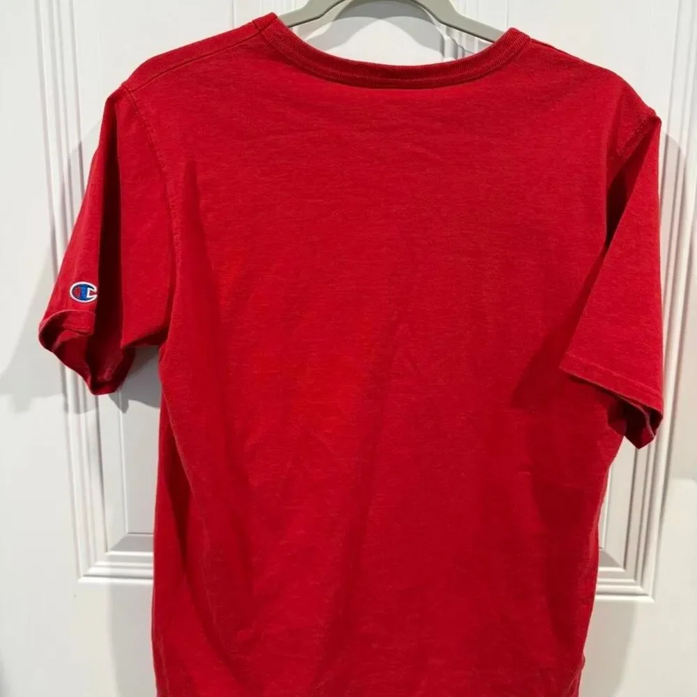 Champion Men's Red T-shirt - Picture 3 of 3